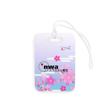 Load image into Gallery viewer, Luggage Tag - 2-sided acrylic - NWA 2000s Sakura Season