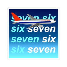 Load image into Gallery viewer, Vinyl Sticker - Northwest Orient "Six Seven"