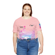 Load image into Gallery viewer, Short Sleeve T-Shirt - Northwest Airlines Cherry Blossoms