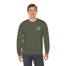 Load image into Gallery viewer, Crewneck Sweatshirt - Heavy Blend™ - West Coast Fairchild F-27 1960s delivery colors