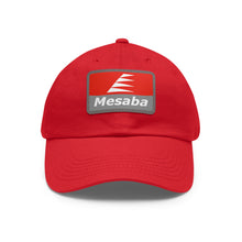 Load image into Gallery viewer, Twill Cap - Leather Patch - Mesaba 1990s "Pennants" Logo