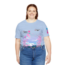 Load image into Gallery viewer, Short Sleeve T-Shirt - Northwest Airlines Cherry Blossoms