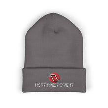 Load image into Gallery viewer, Embroidered Classic Cuffed Beanie - Northwest Orient 1970s-1980s Logo