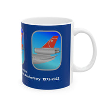 Load image into Gallery viewer, Ceramic Mug 11oz - DC-10 50th Anniversary at Northwest
