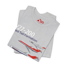 Load image into Gallery viewer, Short Sleeve T-Shirt - Northwest Boeing 727-200 Livery Formation
