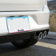Load image into Gallery viewer, Car License Plate Frame - Republic 1985 Logo