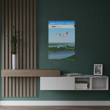 Load image into Gallery viewer, Destination Poster - NWA 2000s - Brainerd Lakes Mesaba Saab 340 - Premium Satin