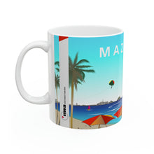 Load image into Gallery viewer, Ceramic Mug 11oz - NWA 2000s Mazatlan A320