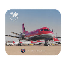 Load image into Gallery viewer, Mouse Pad (Rectangle) - Northwest Airlink Saab 340 at Memphis
