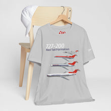 Load image into Gallery viewer, Short Sleeve T-Shirt - Northwest Boeing 727-200 Livery Formation