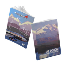 Load image into Gallery viewer, Softcover Journal - 1970s Northwest Destination Poster Series - Alaska