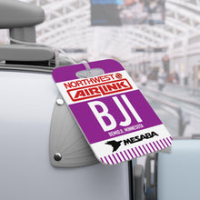 Load image into Gallery viewer, Luggage Tag - 2-sided acrylic - Northwest Airlink / Mesaba Hometown Series - Bemidji, Minnesota