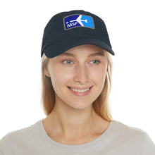 Load image into Gallery viewer, Twill Cap - Leather Patch - MSP Airliner Flag