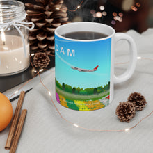 Load image into Gallery viewer, Ceramic Mug 11oz - NWA 2000s Amsterdam Tulip Field