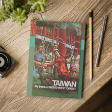 Load image into Gallery viewer, Softcover Journal - 1970s Northwest Destination Poster Series - Taiwan