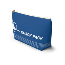 Load image into Gallery viewer, Packing Pouch - large, flat bottom, white zipper - Republic / North Central "Quack Pack"