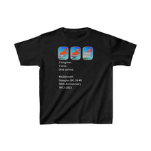 Load image into Gallery viewer, Kids Short Sleeve T-Shirt - DC-10 50th Anniversary at Northwest