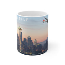 Load image into Gallery viewer, Ceramic Mug 11oz - NWA 2000s Seattle 747-400
