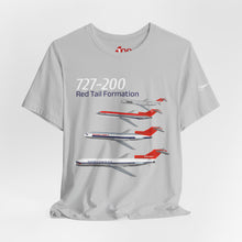Load image into Gallery viewer, Short Sleeve T-Shirt - Northwest Boeing 727-200 Livery Formation