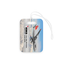 Load image into Gallery viewer, Luggage Tag - 2-sided acrylic - "Minnesota is our home" - MSP with 747-400