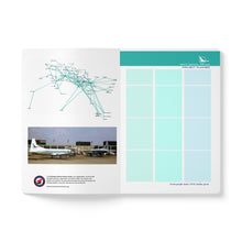 Load image into Gallery viewer, Softcover Journal - North Central DC-9 over northern forest