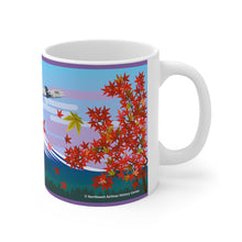 Load image into Gallery viewer, Ceramic Mug 11oz - NWA Koyo Season - Japan Fall Leaves