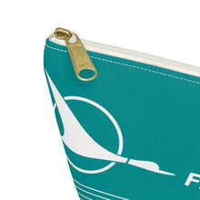 Load image into Gallery viewer, Packing Pouch - small, flat bottom, white zipper - Republic / North Central "Flocking Awesome"