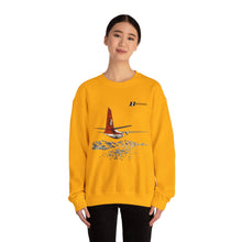 Load image into Gallery viewer, Crewneck Sweatshirt - Heavy Blend™ - Bonanza 1960s logo on F-27