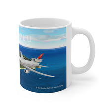 Load image into Gallery viewer, Ceramic Mug 11oz - NWA 2000s Honolulu Waikiki and Diamond Head