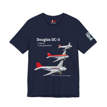 Load image into Gallery viewer, Short Sleeve T-Shirt - Northwest Modern Era DC-3 Fantasy Flight