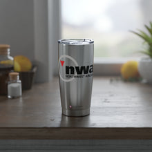Load image into Gallery viewer, Stainless Steel 20 oz. Tumbler - NWA 2000s Logo