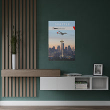 Load image into Gallery viewer, Destination Poster - NWA 2000s - Seattle 747-400