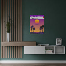 Load image into Gallery viewer, Destination Poster - NWA 2000s - Los Angeles Sunset - Premium Satin