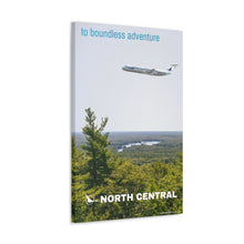 Load image into Gallery viewer, Destination Canvas Gallery Wrap - North Central Airlines DC-9 - Boundless Adventure