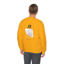 Load image into Gallery viewer, Crewneck Sweatshirt - Heavy Blend™ - Bonanza 1960s logo on F-27