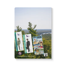 Load image into Gallery viewer, Softcover Journal - North Central DC-9 over northern forest