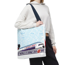 Load image into Gallery viewer, Tote Bag - Northwest Orient 1980s "The World is Going Our Way"