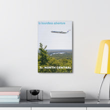 Load image into Gallery viewer, Destination Canvas Gallery Wrap - North Central Airlines DC-9 - Boundless Adventure