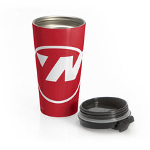 Load image into Gallery viewer, Stainless Steel Travel Mug, 15 oz. - Northwest 1990s Big Bold Logo