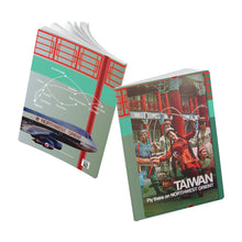 Load image into Gallery viewer, Softcover Journal - 1970s Northwest Destination Poster Series - Taiwan