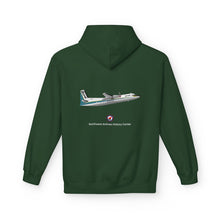 Load image into Gallery viewer, Fleece Hoodie - Midweight Softstyle - West Coast Airlines F-27
