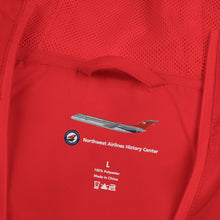 Load image into Gallery viewer, Windbreaker Jacket - Northwest Airlines 1990s Logo