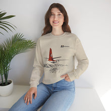 Load image into Gallery viewer, Crewneck Sweatshirt - Heavy Blend™ - Bonanza 1960s logo on F-27