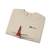 Load image into Gallery viewer, Crewneck Sweatshirt - Heavy Blend™ - Bonanza 1960s logo on F-27