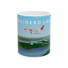Load image into Gallery viewer, Ceramic Mug 11oz - NWA 2000s Brainerd Lakes Mesaba Saab 340