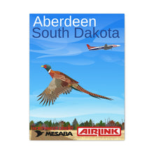Load image into Gallery viewer, Destination Canvas Gallery Wrap - Northwest Orient Airlink - Aberdeen, SD - Mesaba Metroliner