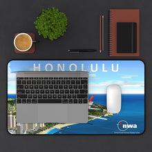 Load image into Gallery viewer, Desk Mat - NWA 2000s Honolulu - Waikiki and Diamond Head