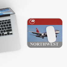 Load image into Gallery viewer, Mouse Pad (Rectangle) - Northwest 757-200 Bowling Shoe