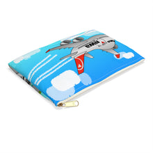 Load image into Gallery viewer, Zipper Pouch - Chibi NWA 2000s fleet flying and at the airport