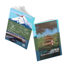 Load image into Gallery viewer, Softcover Journal - 1970s Northwest Destination Poster Series - Japan